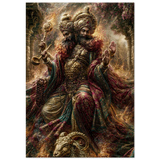 Agni अग्नि | The Two-Faced Lord of Fire | Museum Poster