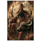 Yama यम | Dharmaraja Holds Court | Digital Print Download