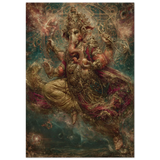 Ganesha गणेश | The Cosmic Dance of Beginnings | Digital Print Download