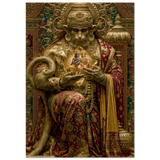 Hanuman हनुमान | Rama in His Hands | Museum Poster