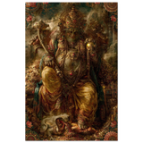 Kubera कुबेर | The Mongoose and the Endless Hoard | Aluminium Print