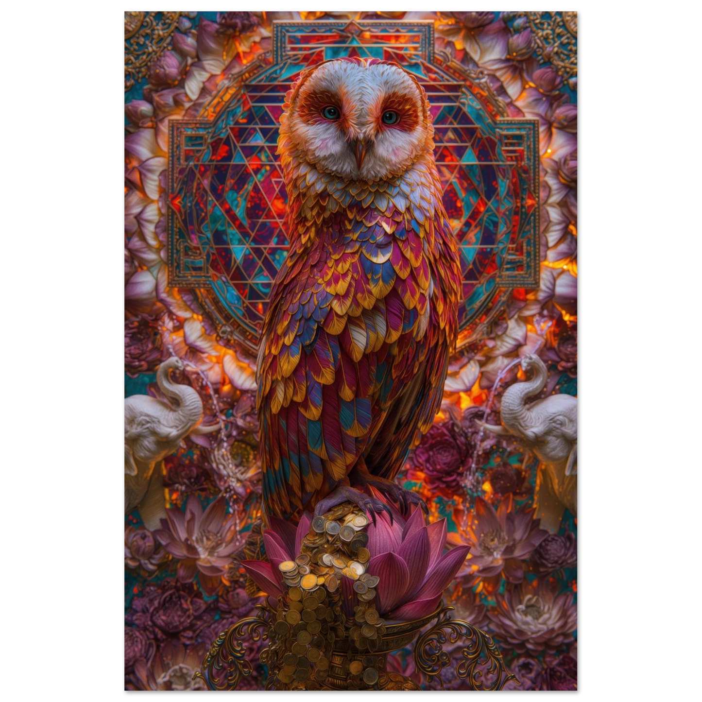 Lakshmi — The Owl and the Yantra