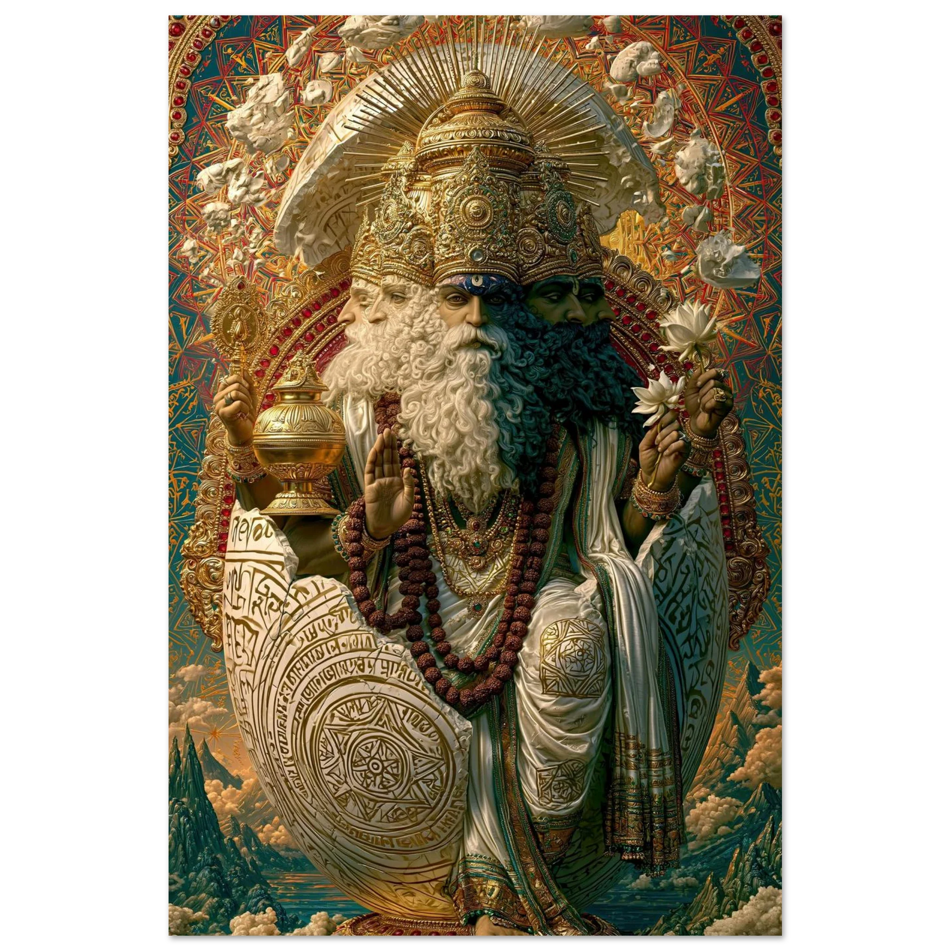 Brahma — The Four-Faced Creator