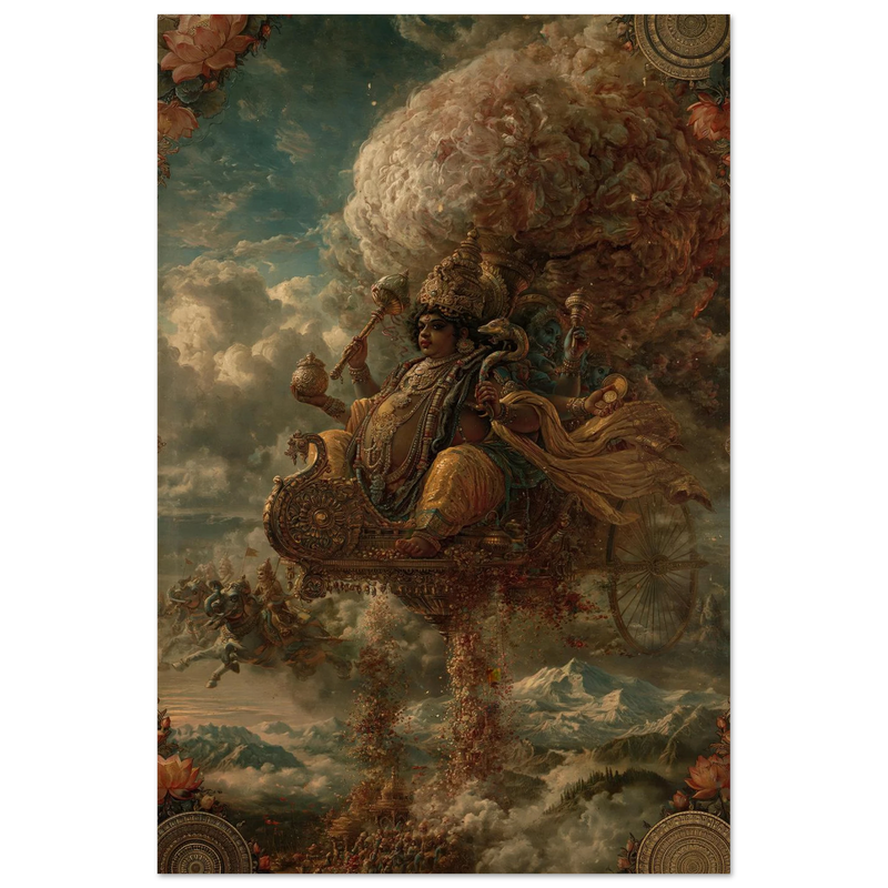 Kubera — The Cloud Chariot Over the Mountains